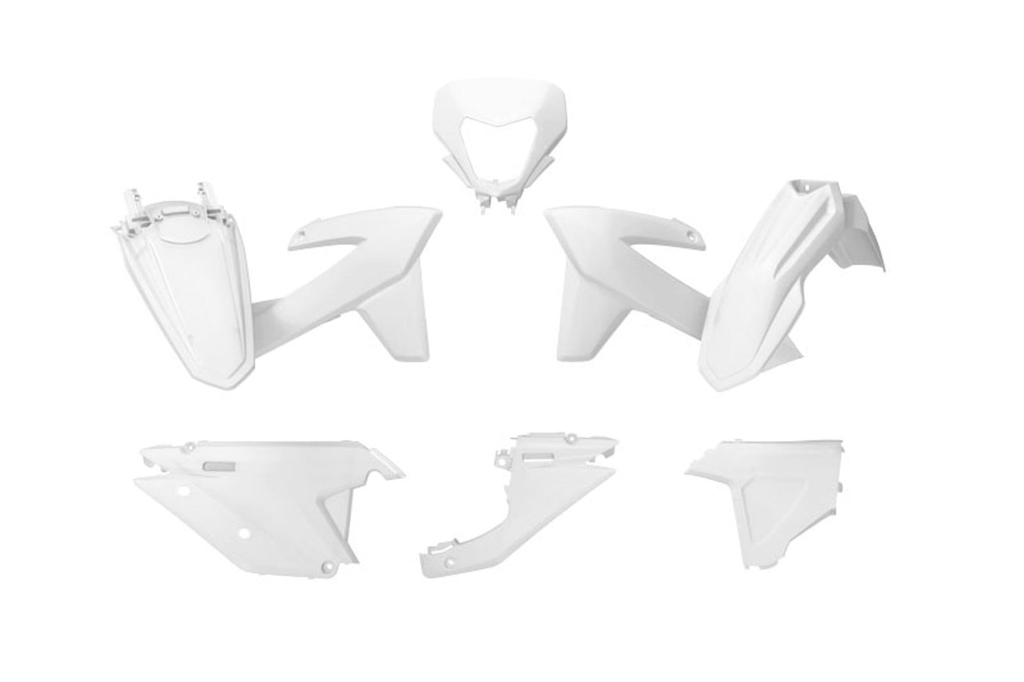 Kit Plastiche Racetech SHERCO 125/250/300/450/500 SENZA PARASTELI 2025-2026 Kit BIANCO