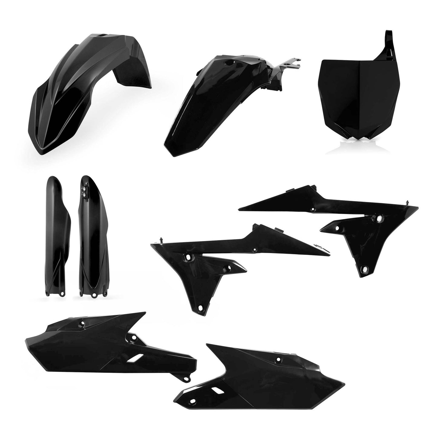 KIT PLASTICHE COMPLETO YZF 250 2018 ACERBIS NERO
