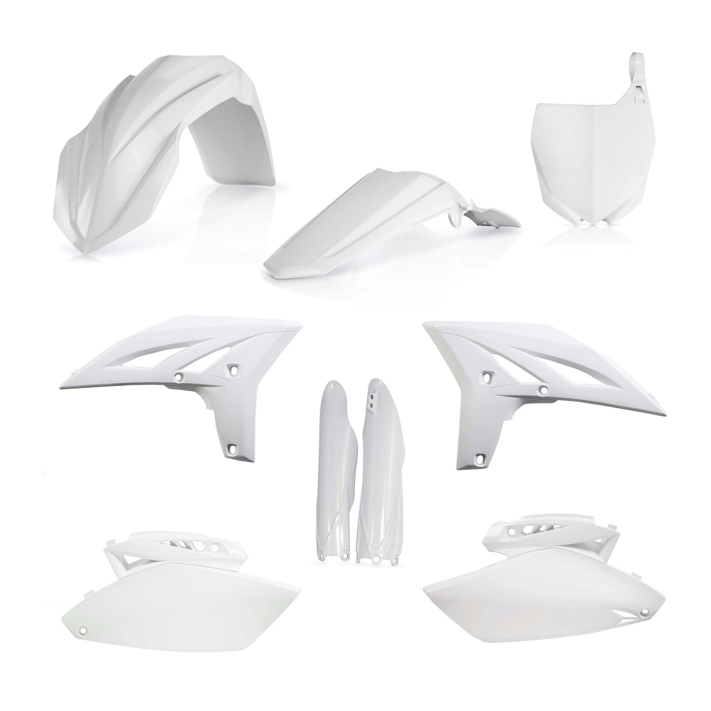 KIT PLASTICHE COMPLETO YZF 250 10-12 ACERBIS BIANCO
