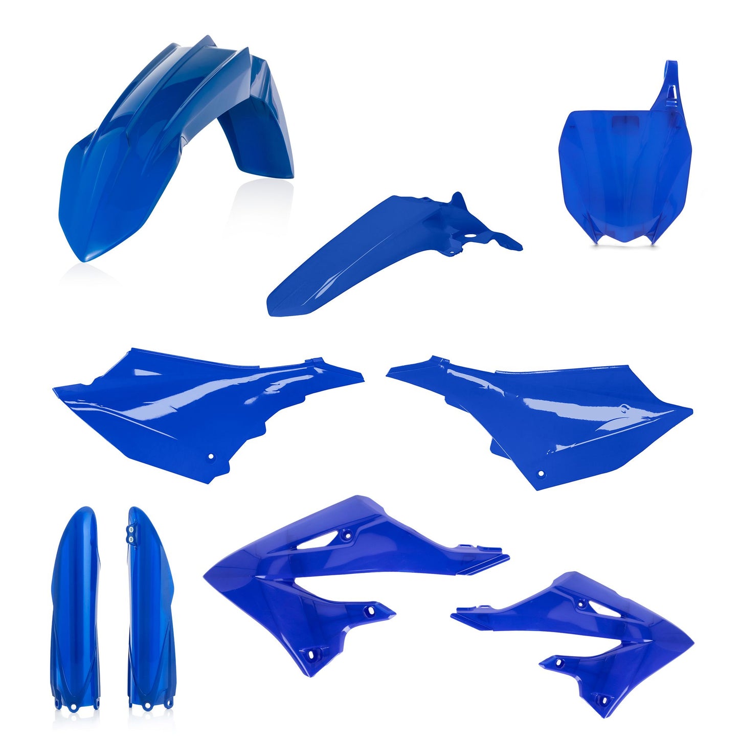 KIT PLASTICHE COMPLETO YAMAHA YZ125 22 ACERBIS BLU