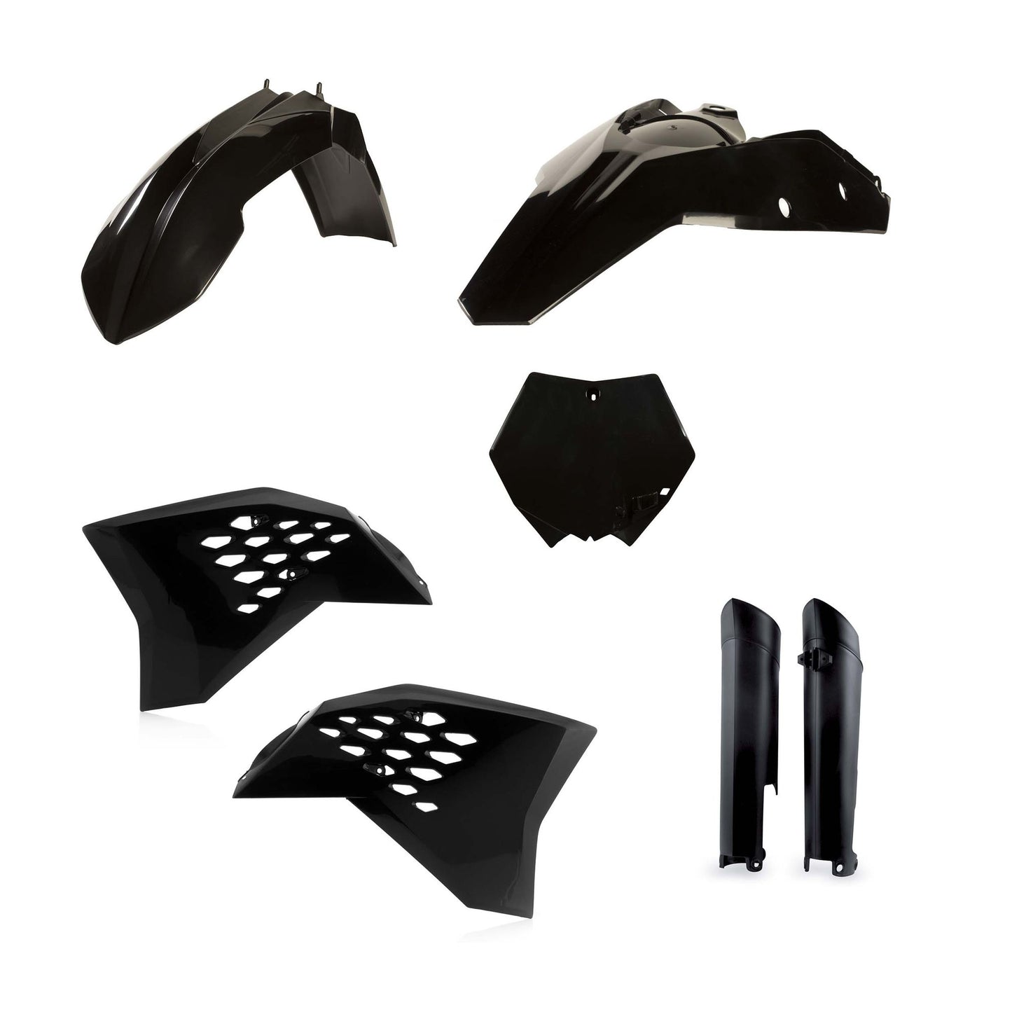 KIT COMPLETO PLASTICOS KTM SX-F 07/10 ACERBIS NERO