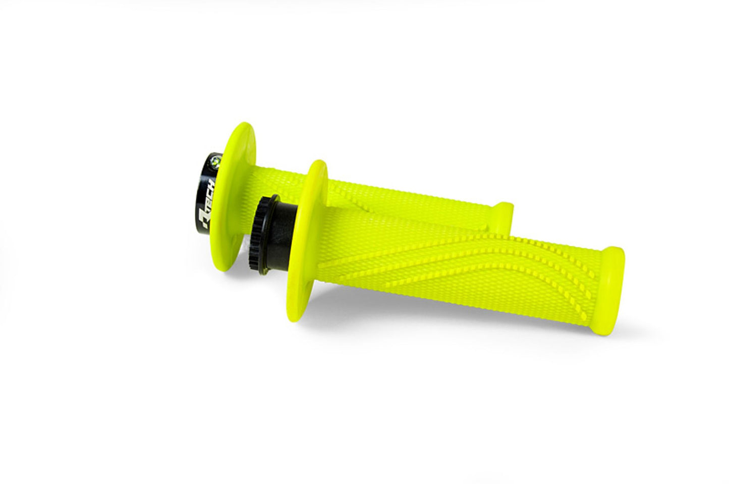 Racetech MANOPOLE R20 LOCK-ON UNIVERSALI - MODELLO WAVE GIALLO NEON