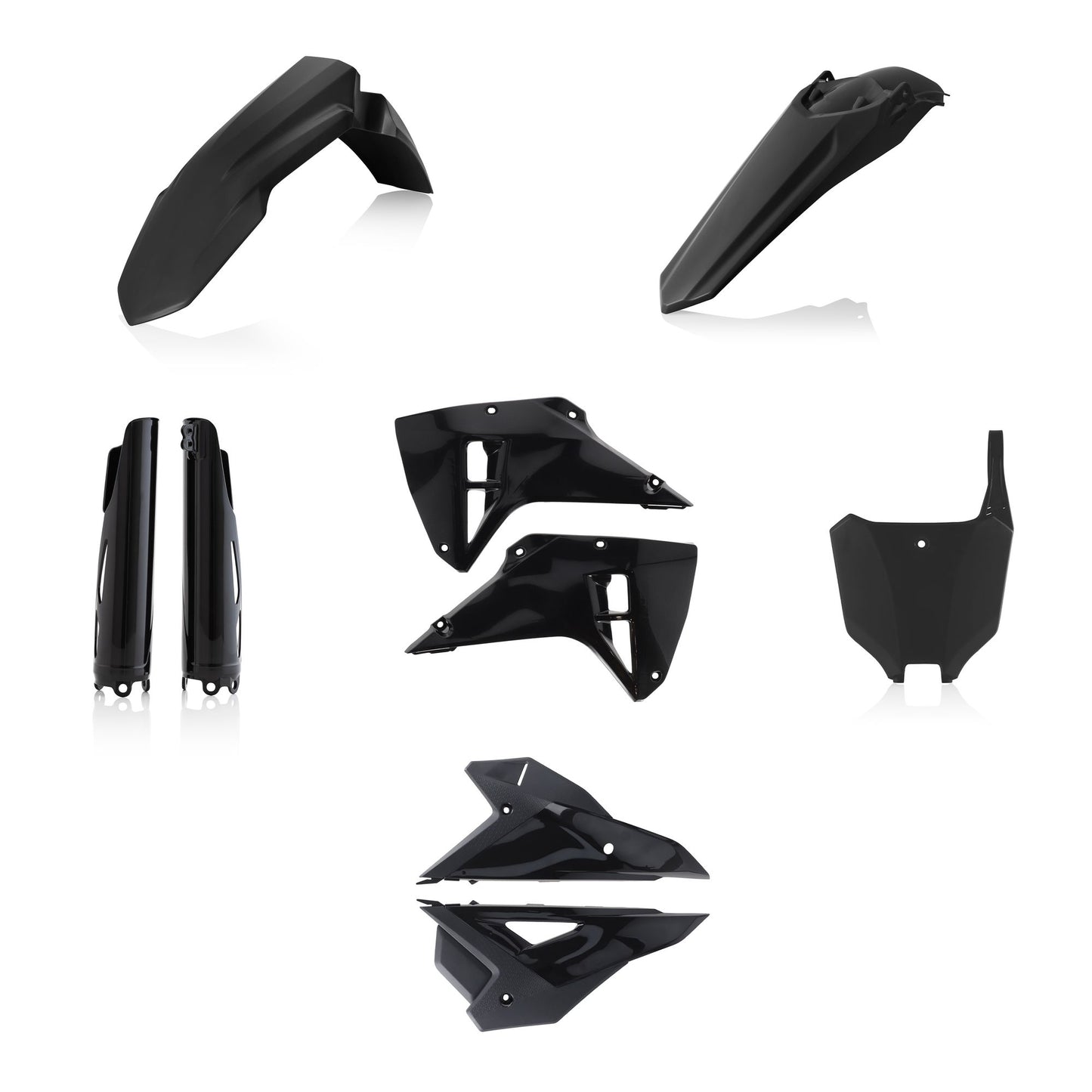 KIT PLASTICHE COMPLETO PER H CRF450RX 25 ACERBIS NERO