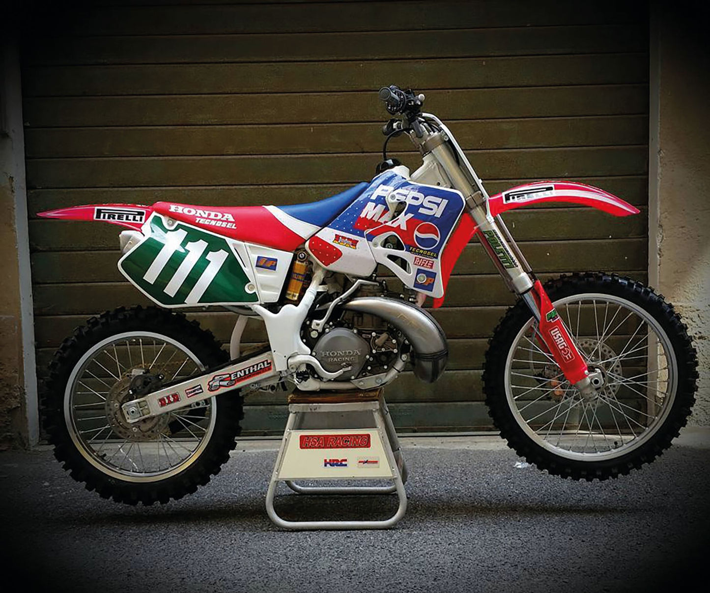 Kit Adesivi Replica Team Honda Pepsi 1994 Blackbird Honda CR 250 1992-1994