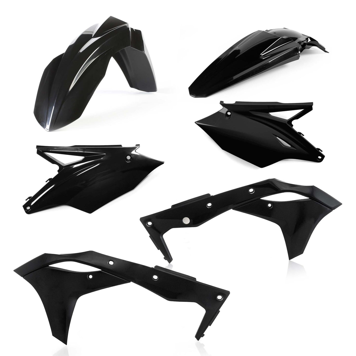 KIT PLASTICHE KAWASAKI KXF 250 2018 ACERBIS NERO