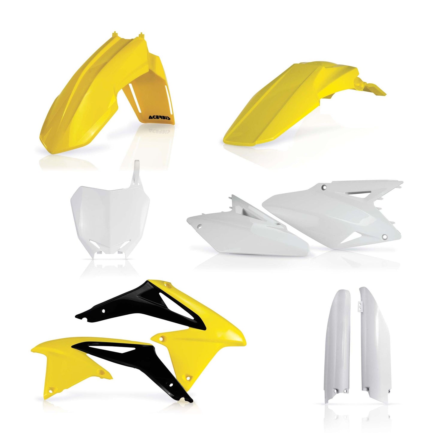 KIT PLASTICHE COMPLETO RMZ 450 08 ACERBIS STANDARD