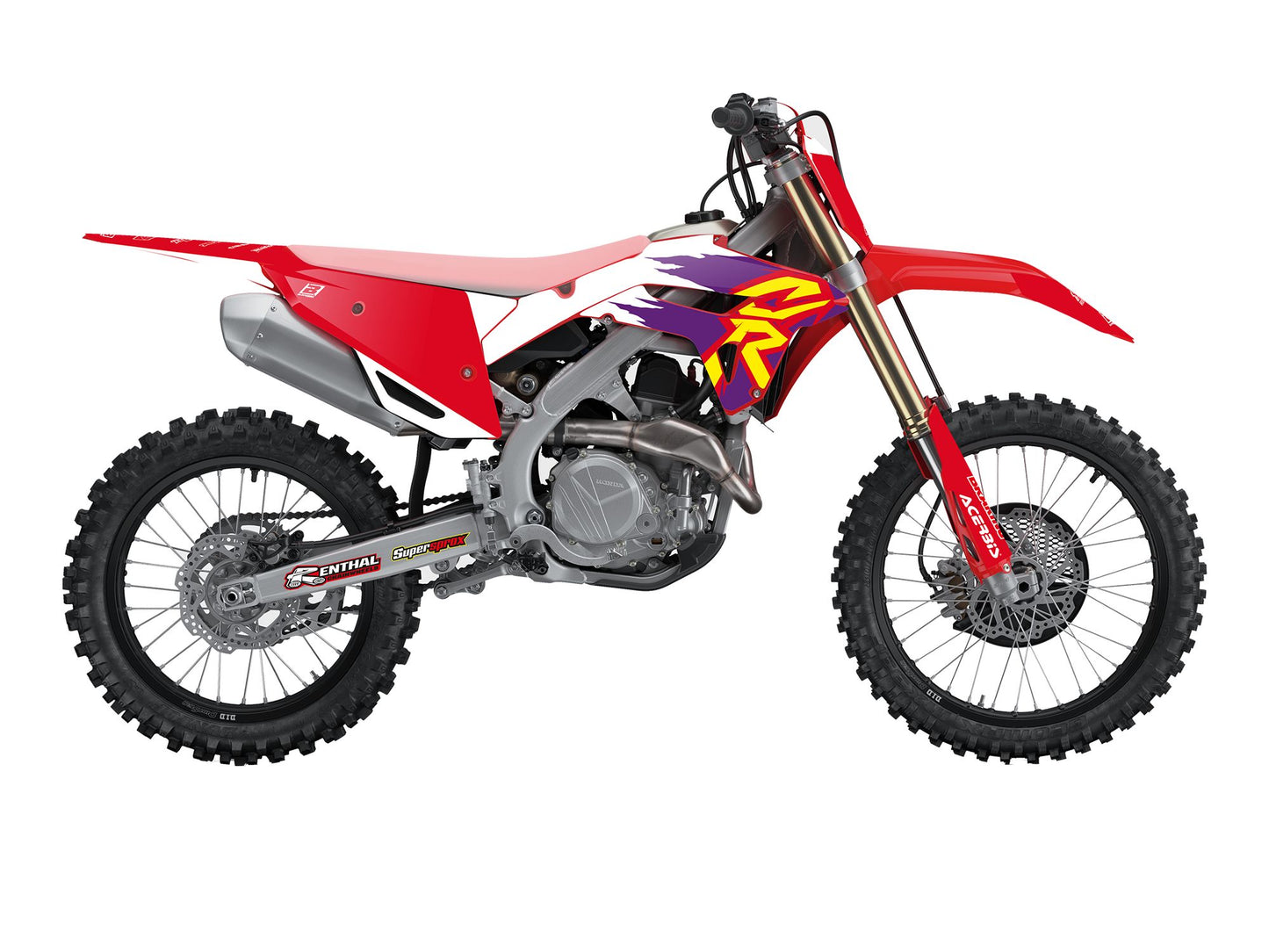 Kit Adesivi Retrò Blackbird Honda CRF 250 2022-2024