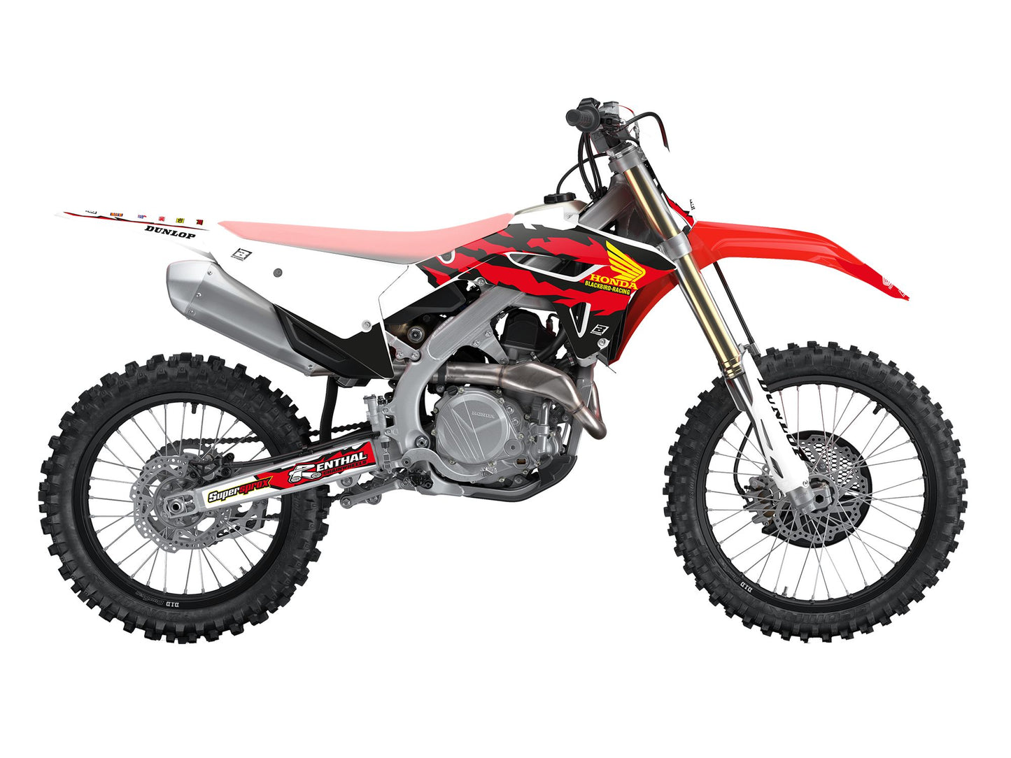Kit Adesivi Retrò Blackbird Honda CRF 250 2022-2024