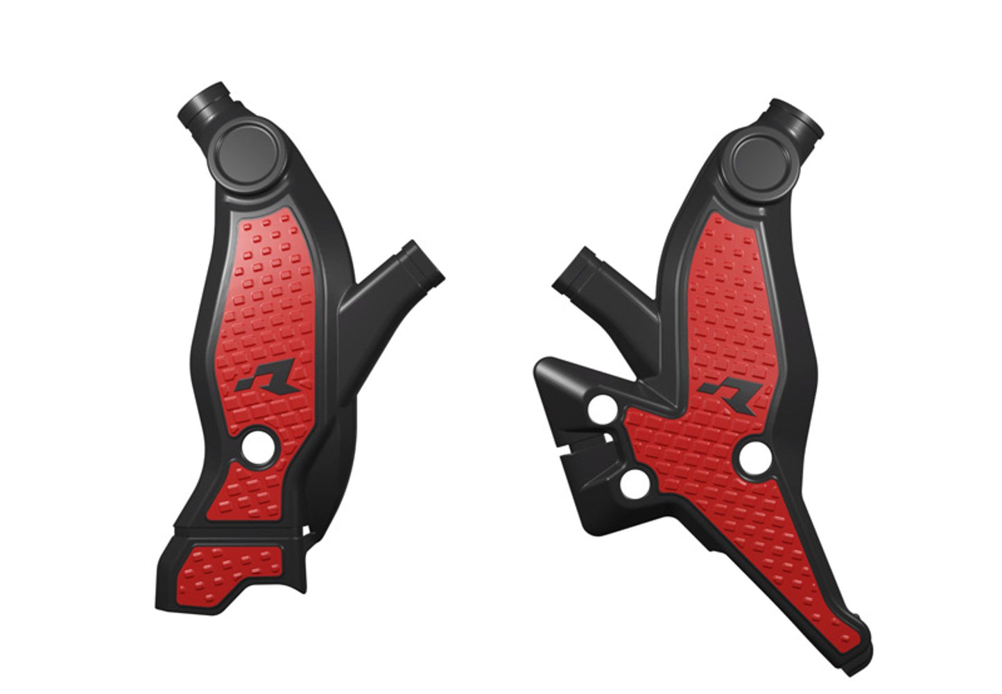 Racetech PROTEZIONE TELAIO BI-MATERIALE YAMAHA TENERE 700 2019-2026 NERO-ROSSO