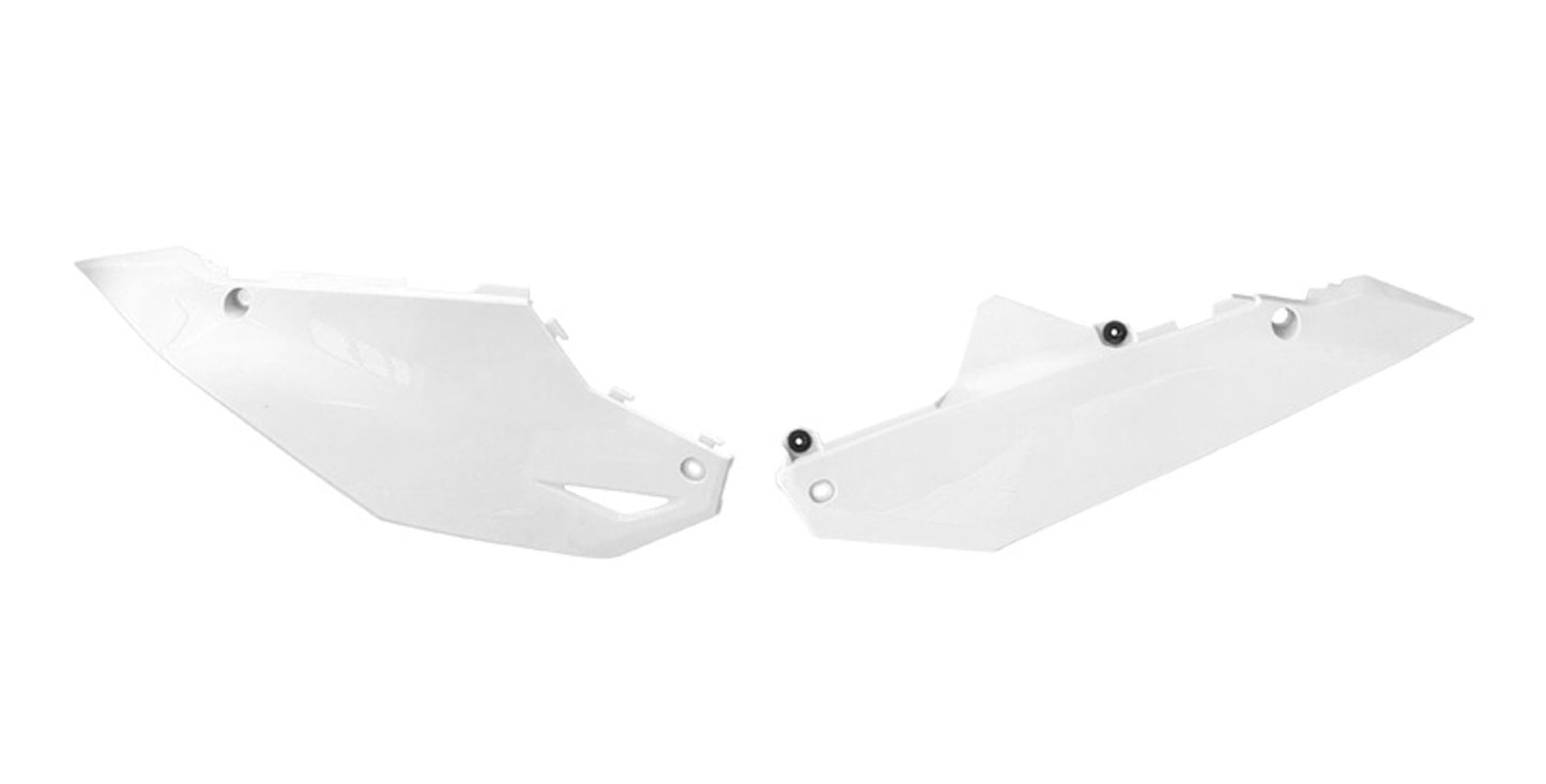 Tabelle Laterali Racetech KAWASAKI KX 250/300/450 2024-2026 BIANCO
