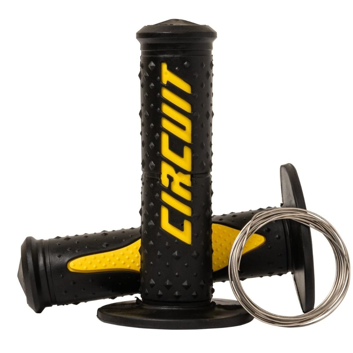 Manopole Circuit Electra Racing nero / giallo