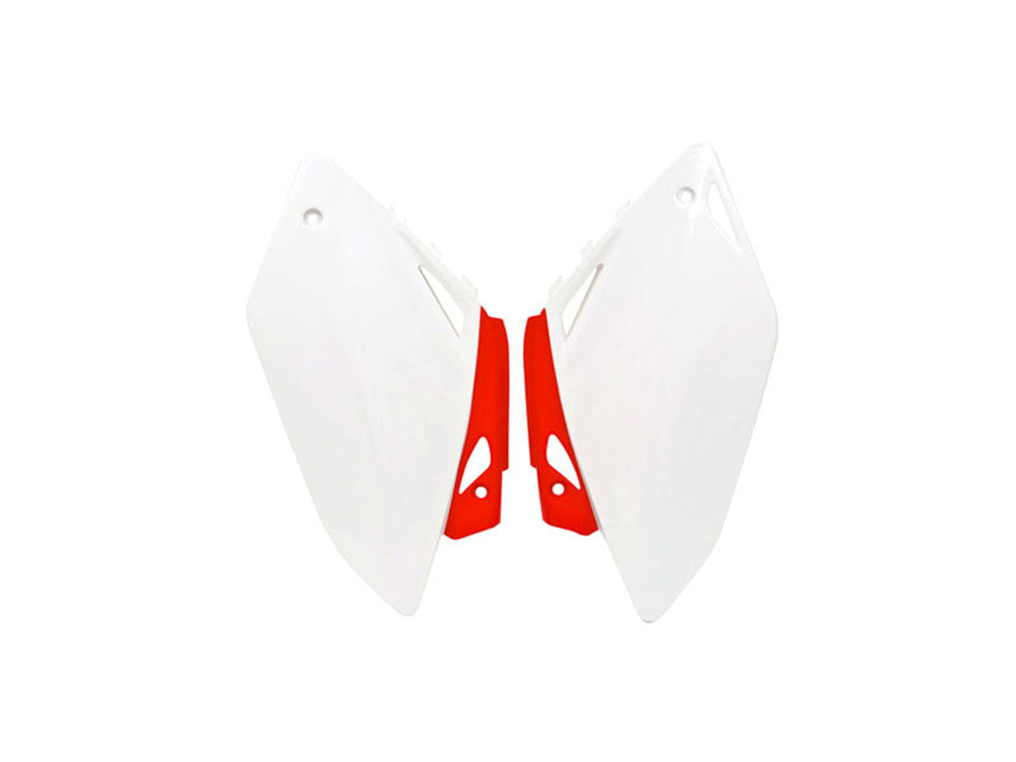 Tabelle Laterali Racetech HONDA CRF 450 2007-2008 BIANCO CRF - ROSSO