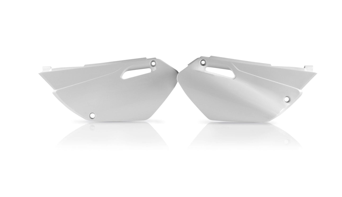 LATERALI PORTANUMERO YAMAHA YZ 02-05 ACERBIS BIANCO