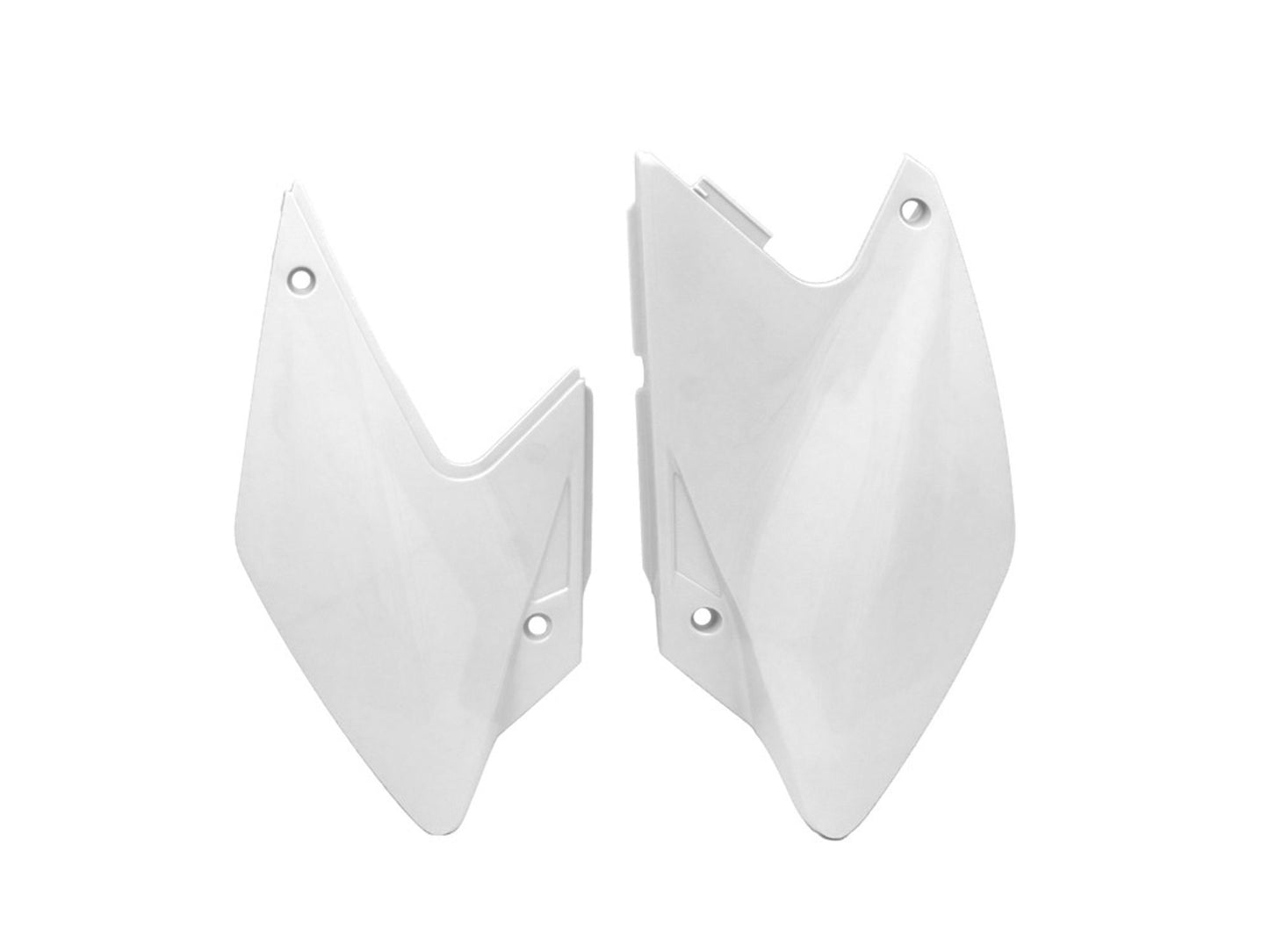 Tabelle Laterali Racetech KAWASAKI KX 450 KLX 2007-2016 BIANCO