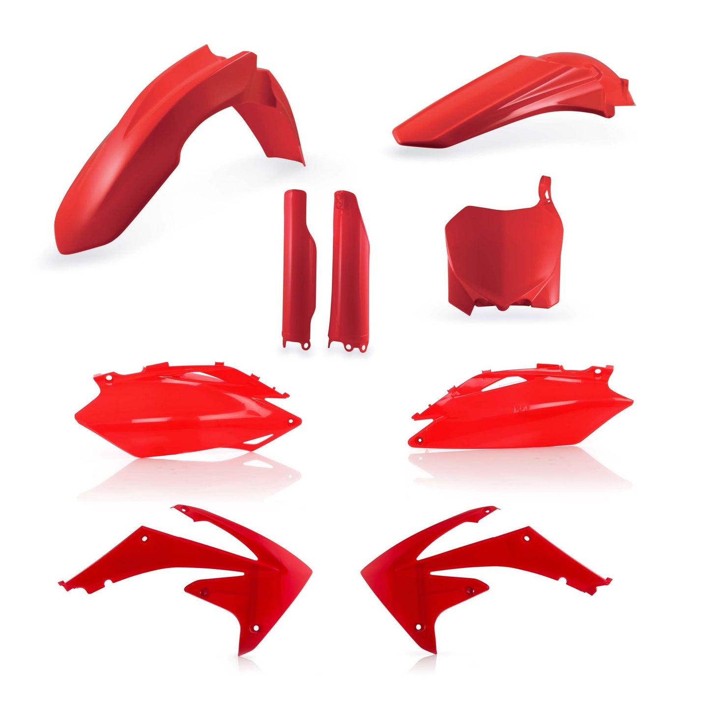 KIT COMPLETO PLASTICHE CRF 250 R 10 CRF 450 9.10 ACERBIS ROSSO