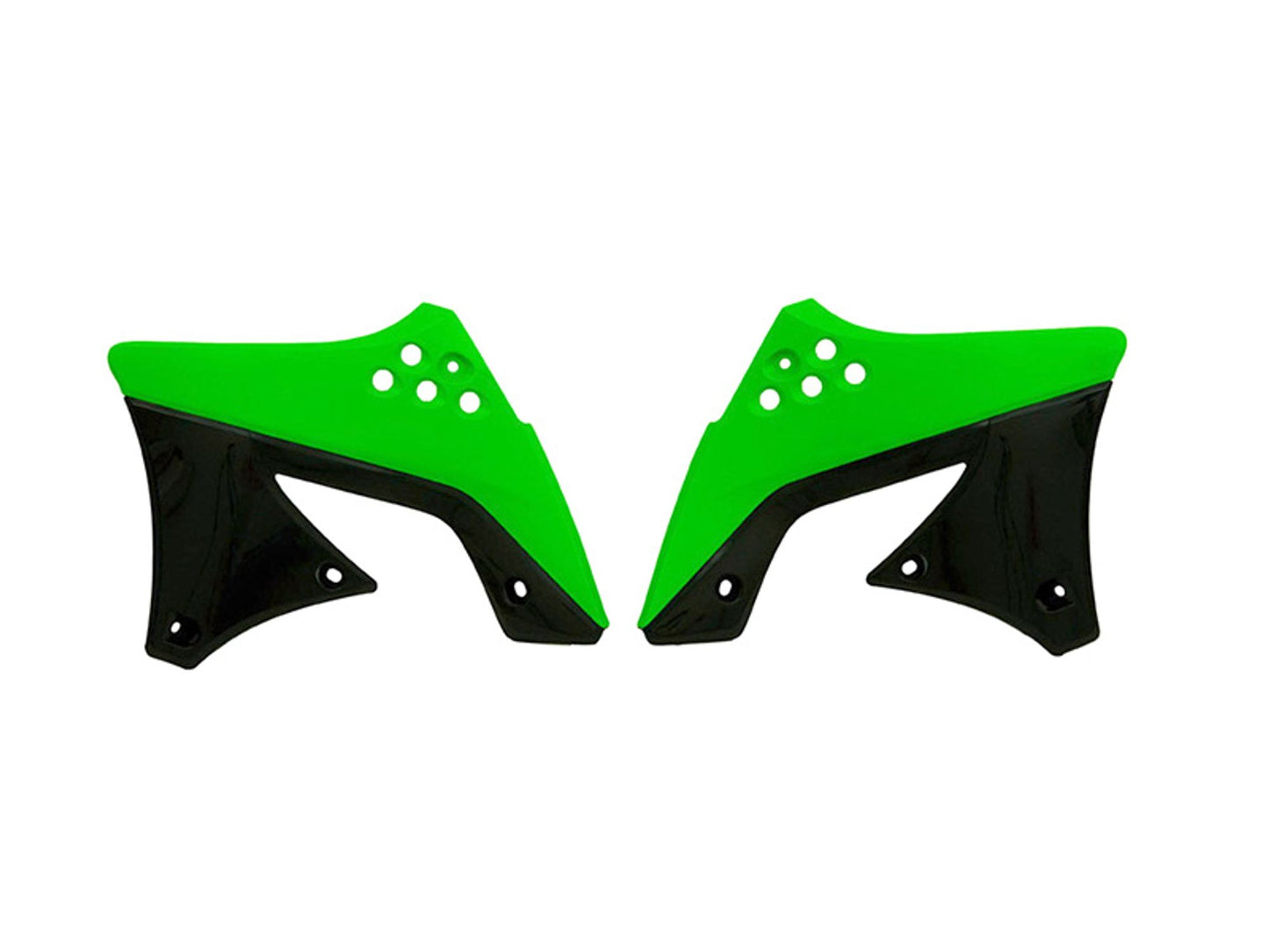 Convogliatori Racetech KAWASAKI KX 250 2009-2012 VERDE KX - NERO