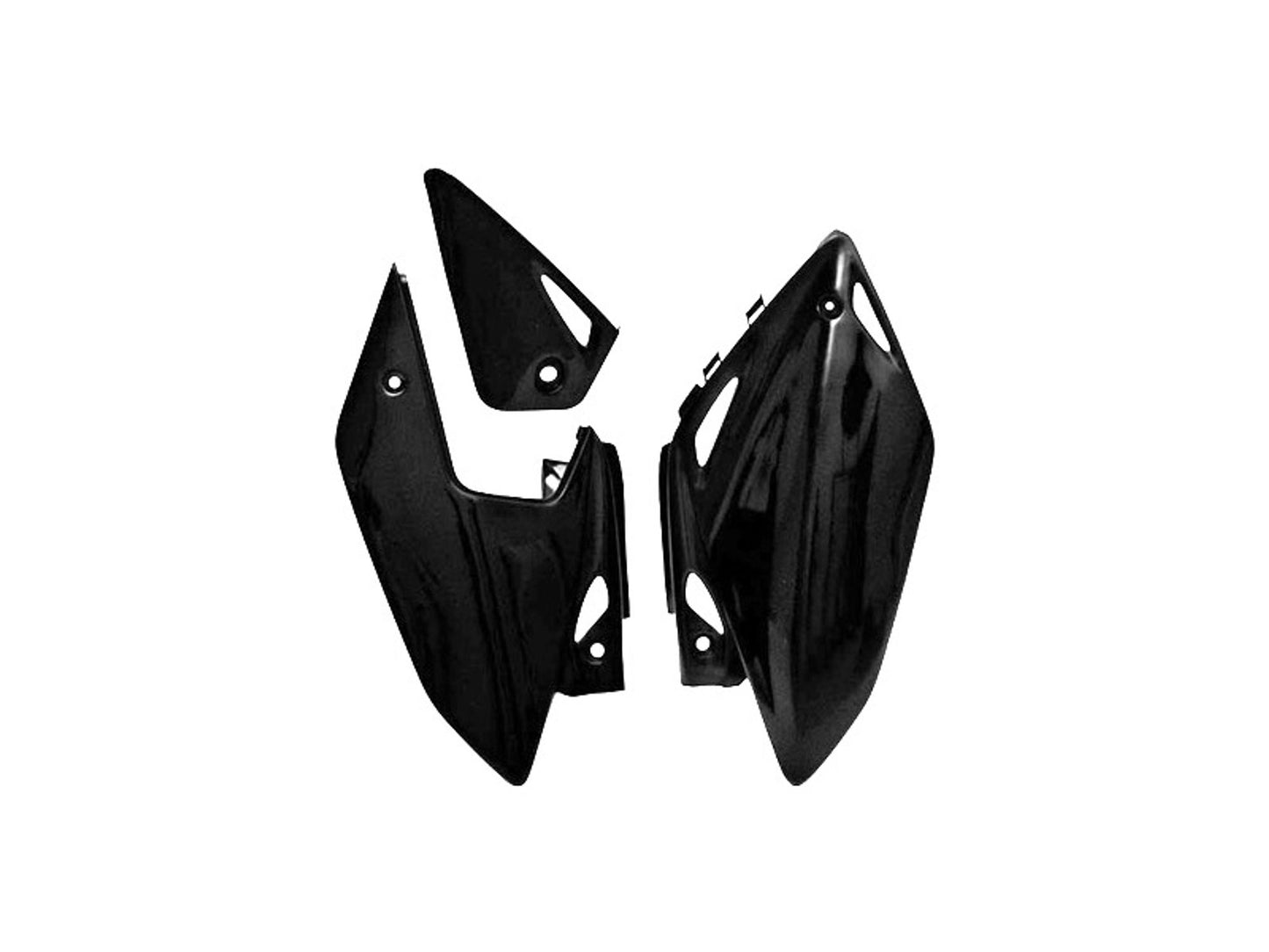 Tabelle Laterali Racetech HONDA CRF 450 2005-2017 NERO