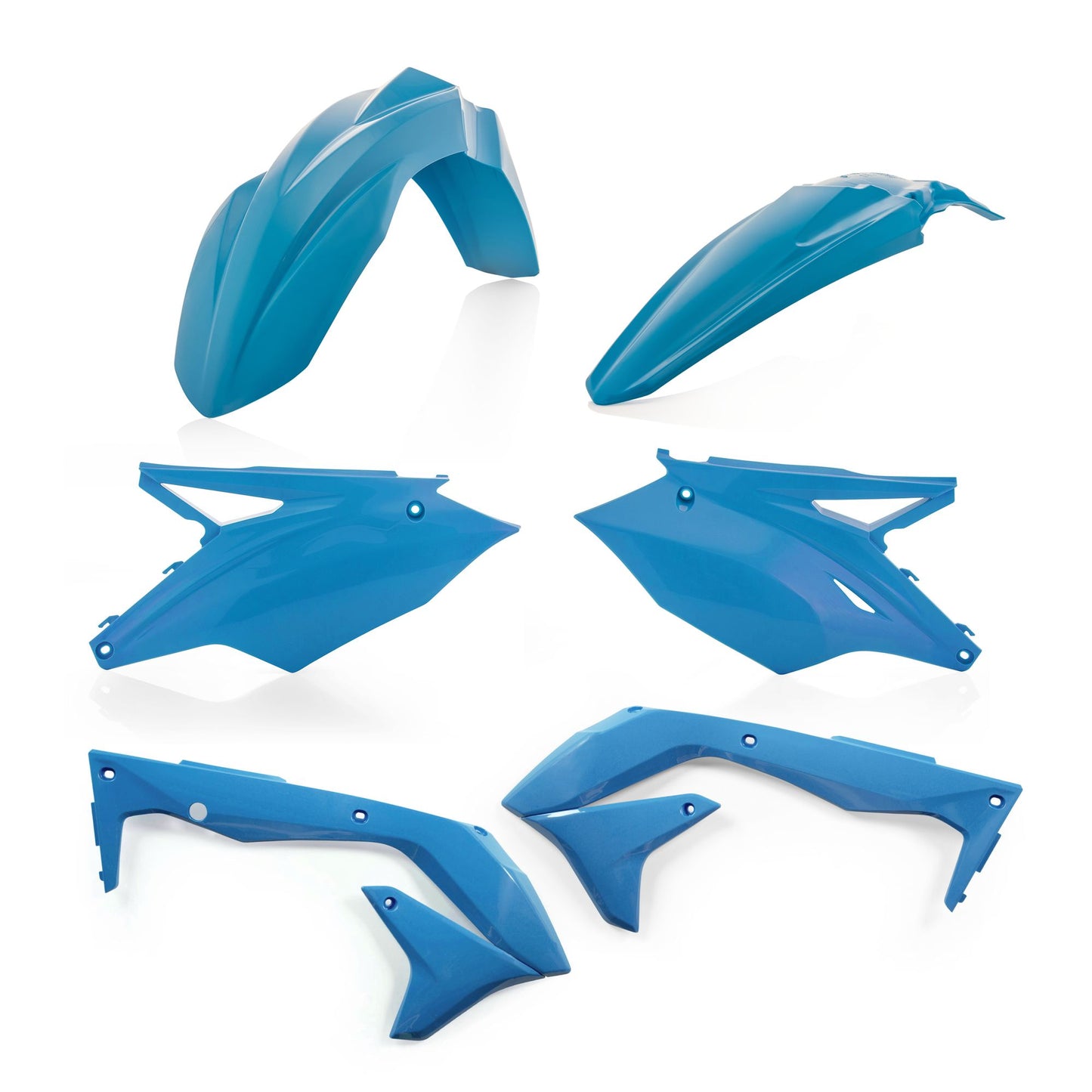 KIT PLASTICHE KAWASAKI KXF 450 2018 USA ACERBIS AZZURRO