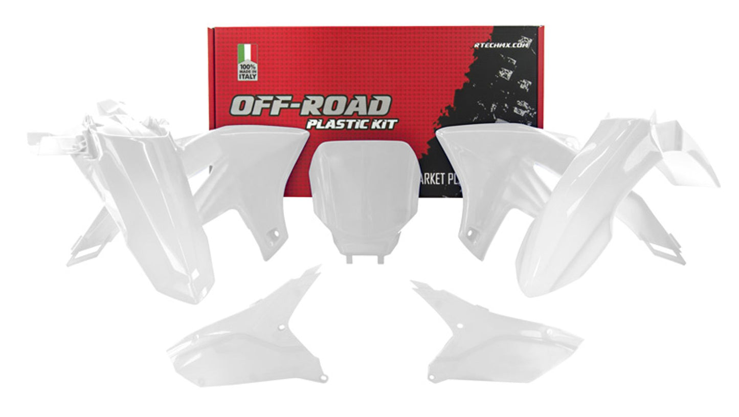 Kit Plastiche Racetech YAMAHA YZ 250/450 2023-2025 Kit Completo Enduro Motocross BIANCO