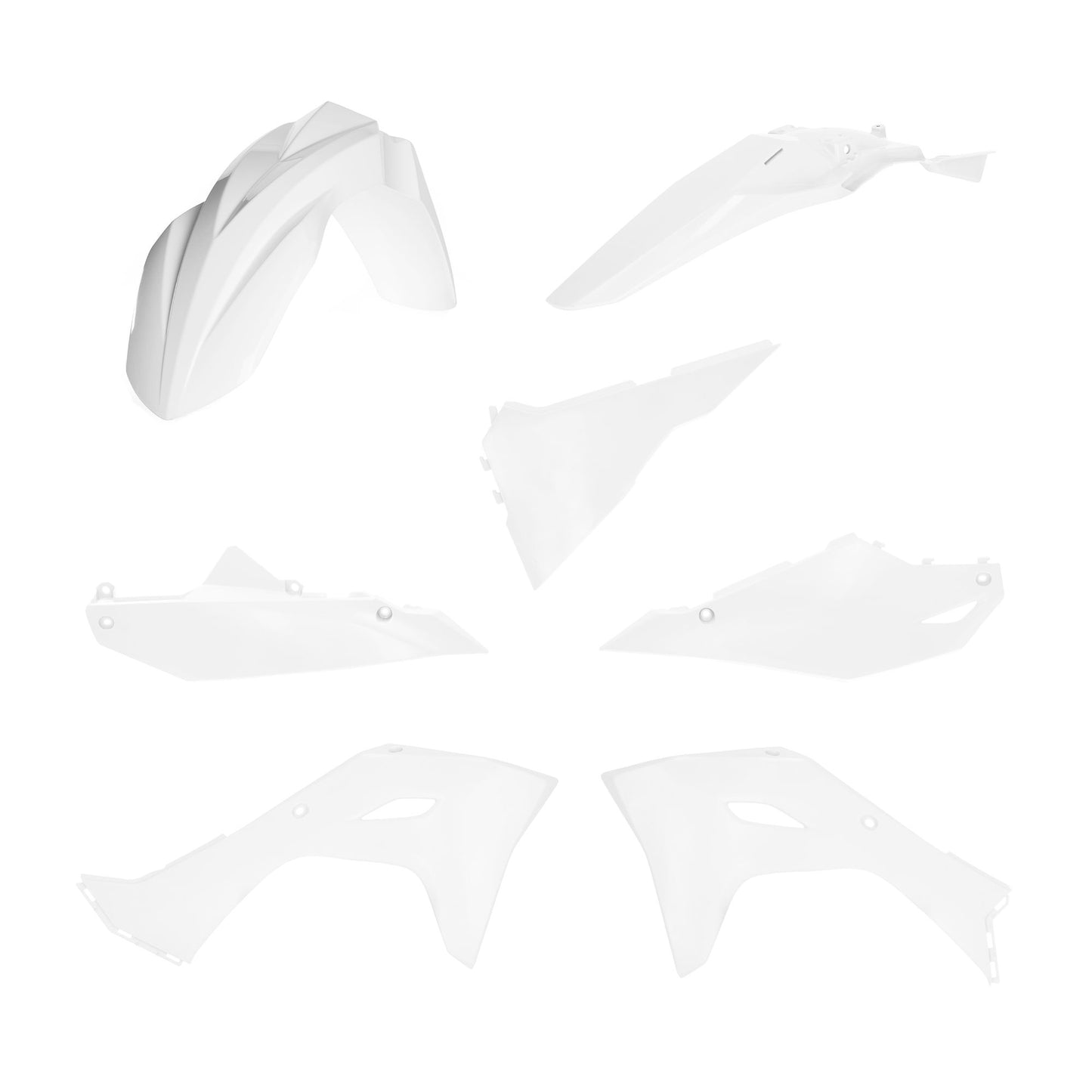 KIT PLASTICHE KXF450 24 ACERBIS BIANCO