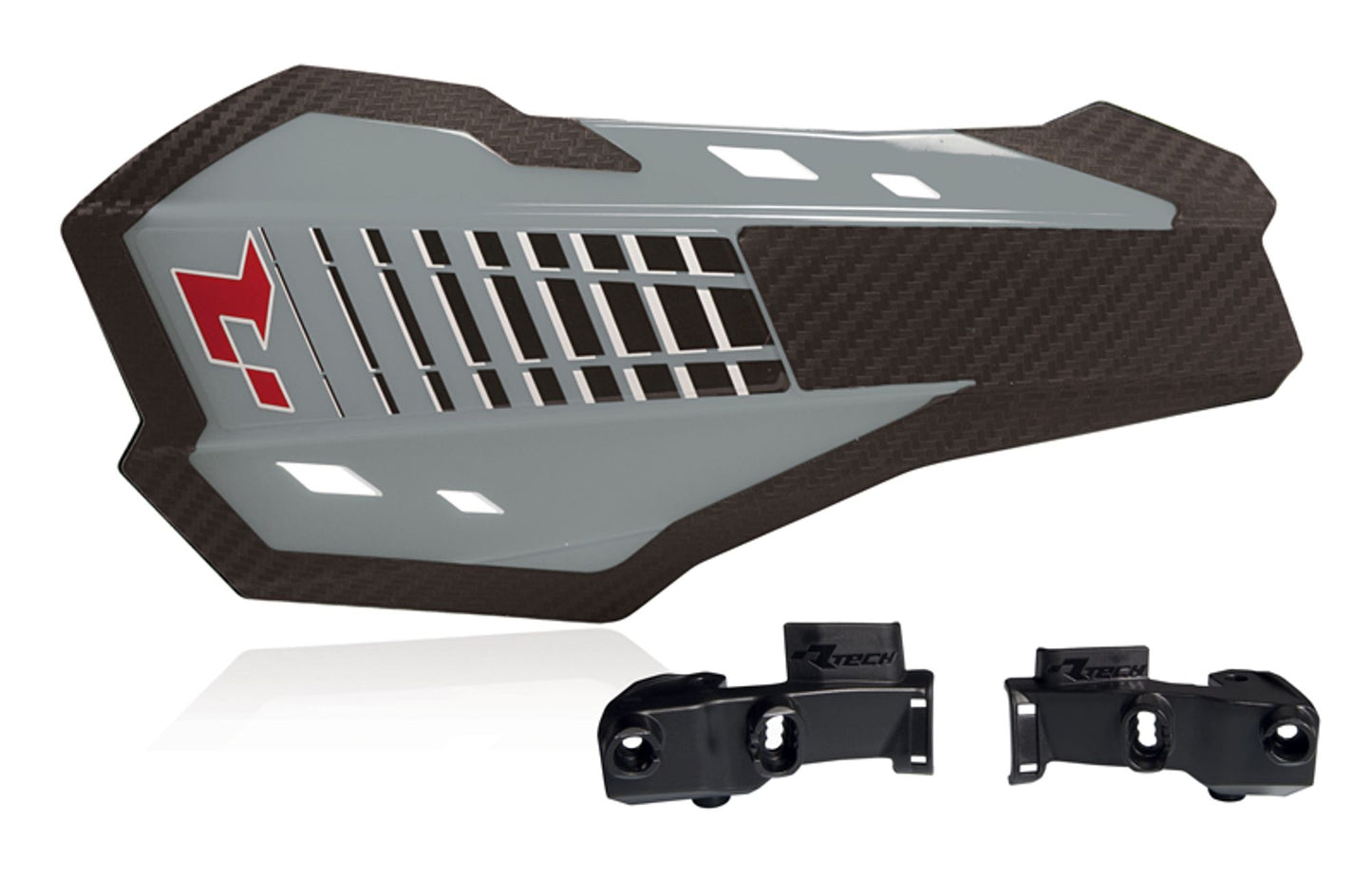 Paramani Racetech HP2 SPECIFICO BRAKTEC Protezione Mani Enduro GRIGIO QUANTUM