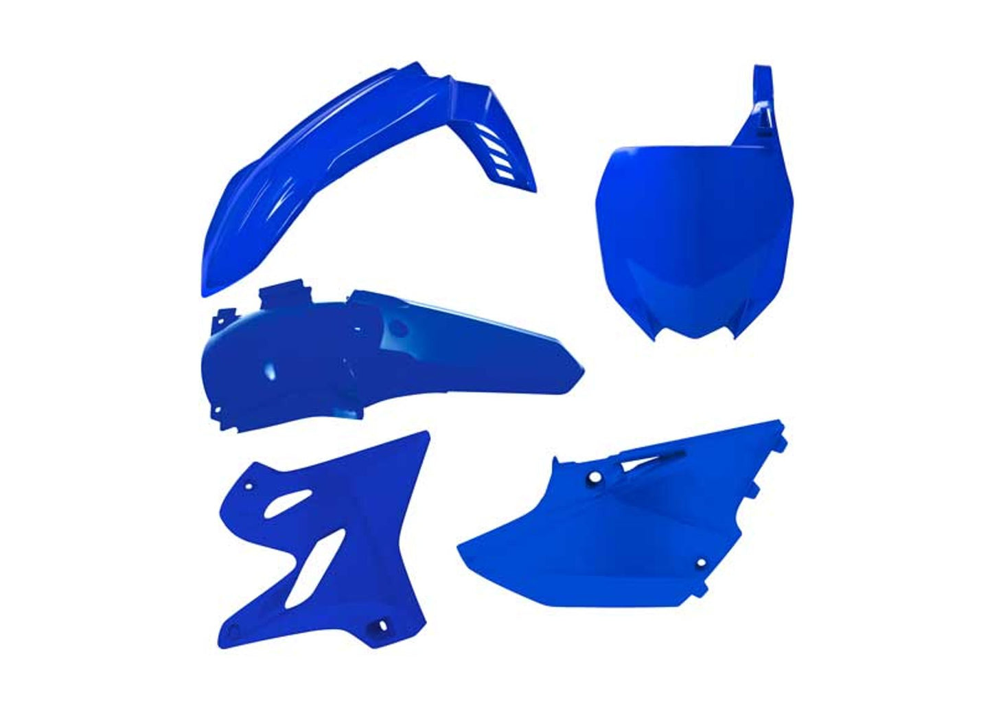 Kit Plastiche Racetech YAMAHA YZ 125/250 2015-2022 Kit BLU YAMAHA - BIANCO