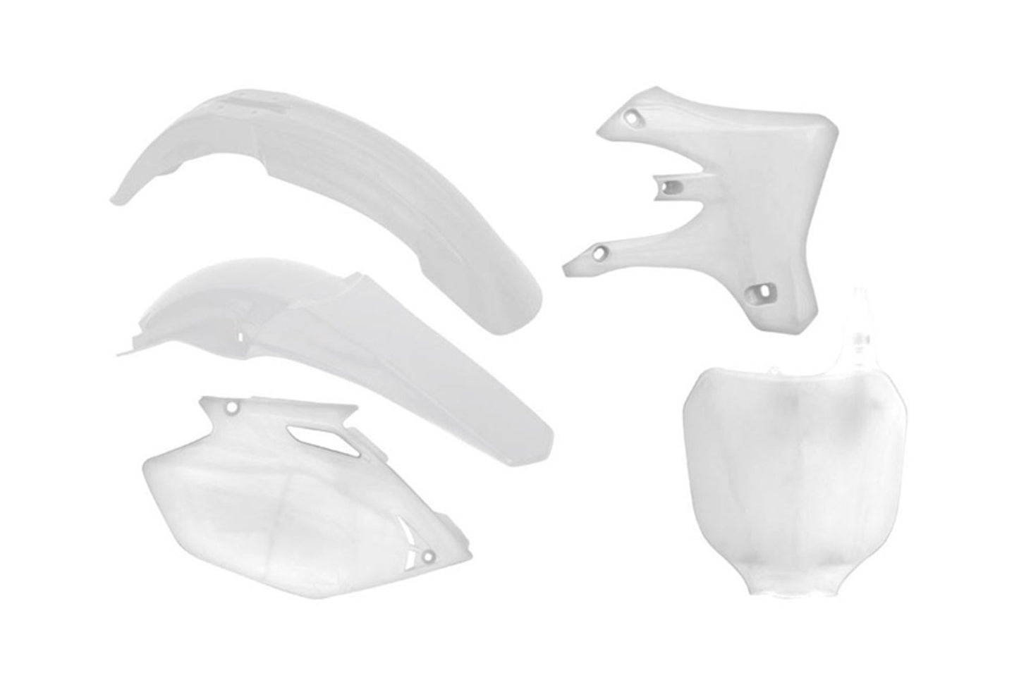 Kit Plastiche Racetech YAMAHA YZ 250/450 2003-2005 Kit Completo Enduro Motocross BIANCO