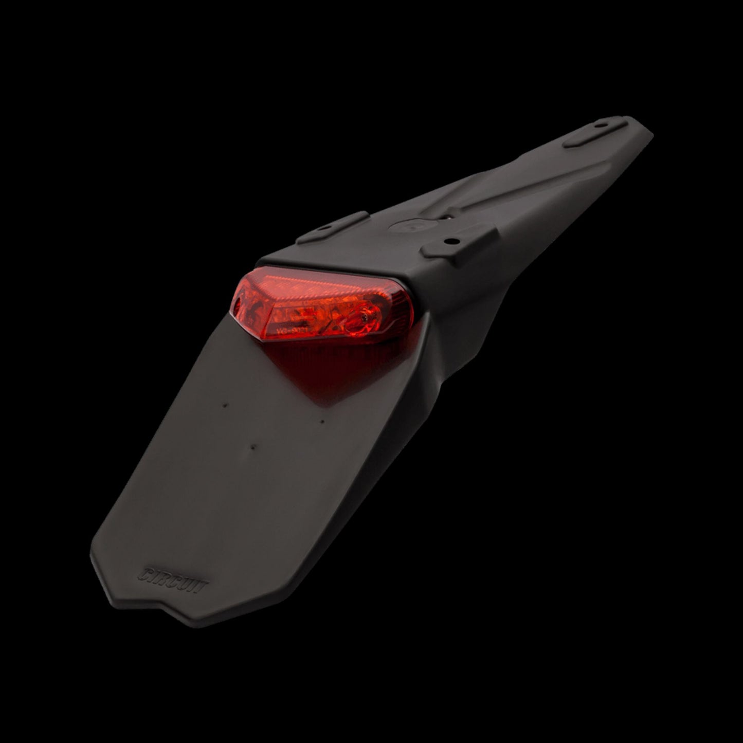 Portatarga Circuit Mantis nero / rosso