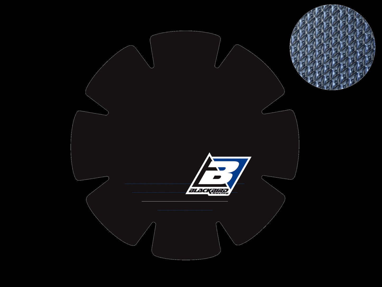 Adesivo Carter Frizione Blackbird Yamaha YZF 450 2014-2017