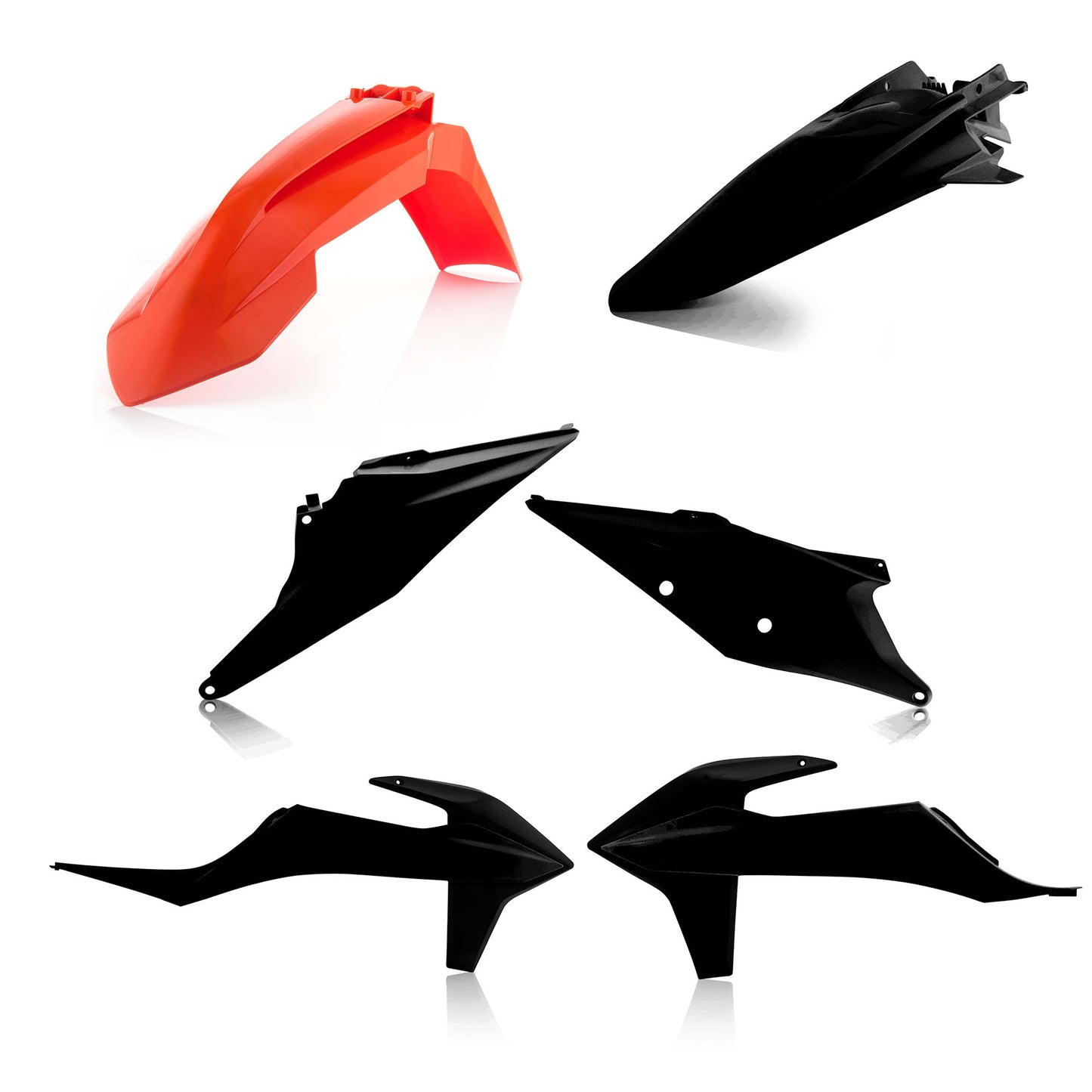 KIT PLASTICHE KTM SX/SXF 2019 ACERBIS NERO/ARANCIONE