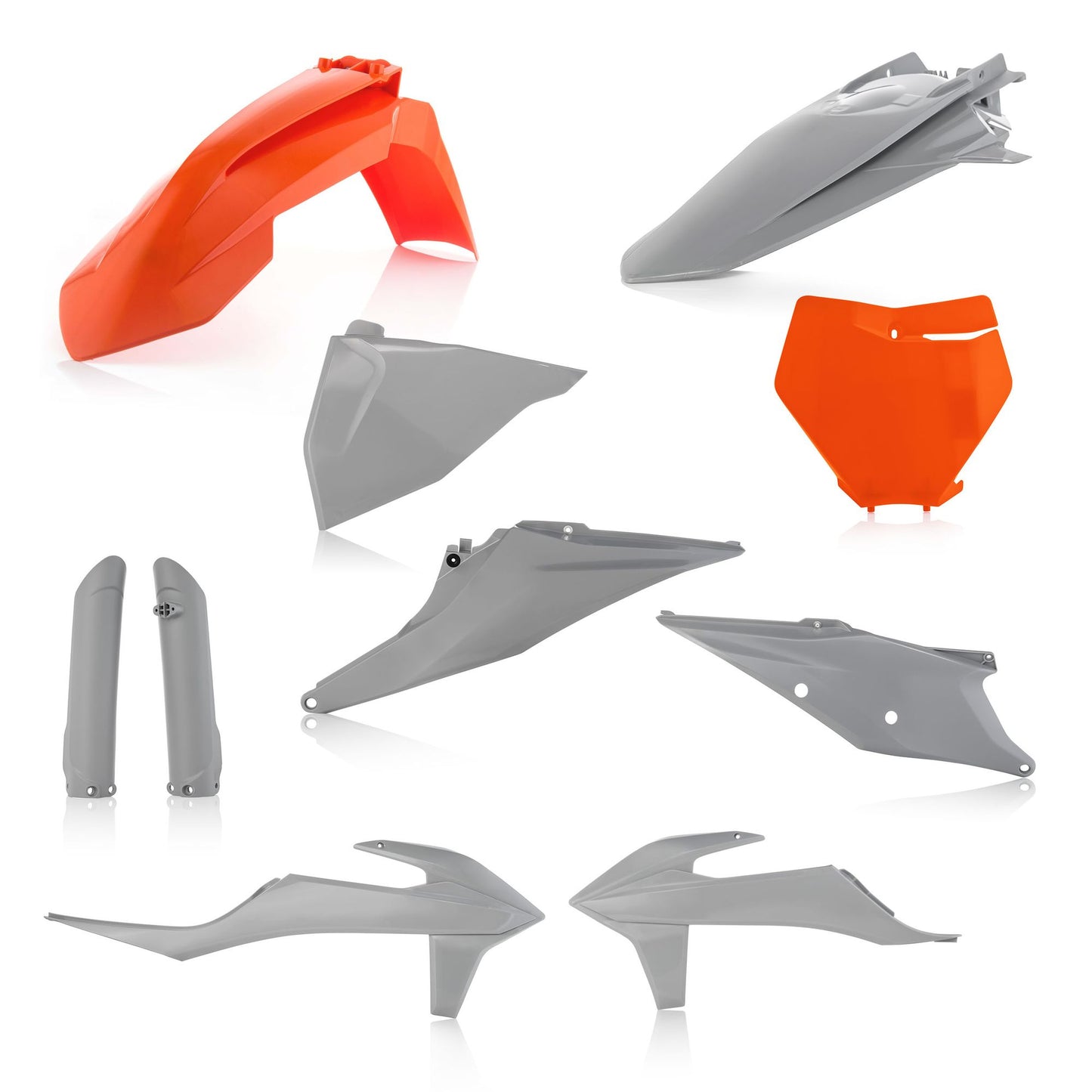 KIT PLASTICHE COMPLETO SX/SXF 2019 ACERBIS ARANCIONE/GRIGIO