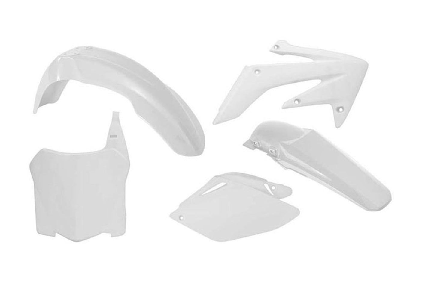 Kit Plastiche Racetech HONDA CRF 250 2008-2009 Kit Completo Enduro Motocross BIANCO