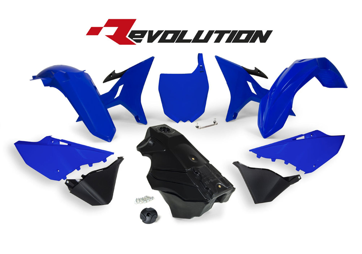 Kit Plastiche Racetech REVOLUTION YAMAHA YZ 125/250 CON SERBATOIO 2002-2022 Kit Completo