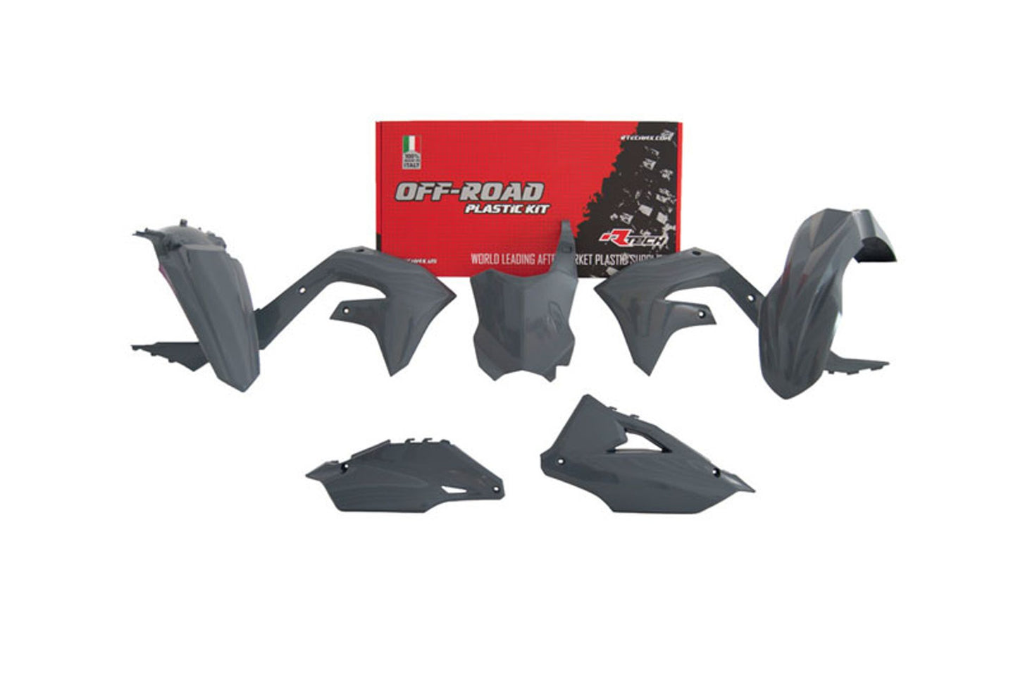 Kit Plastiche Racetech KAWASAKI KX 250/450 2020-2024 Kit GRIGIO QUANTUM