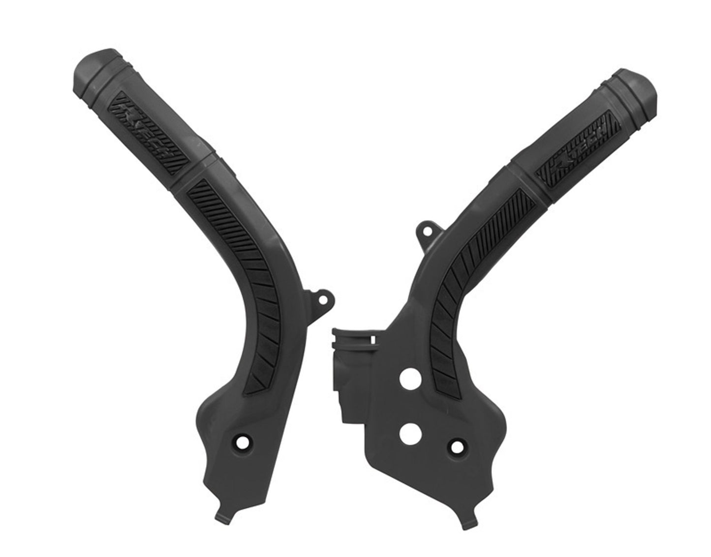 Racetech PROTEZIONE TELAIO BI-MATERIALE KTM-HUSQVARNA-GASGAS 2017-2023 NERO