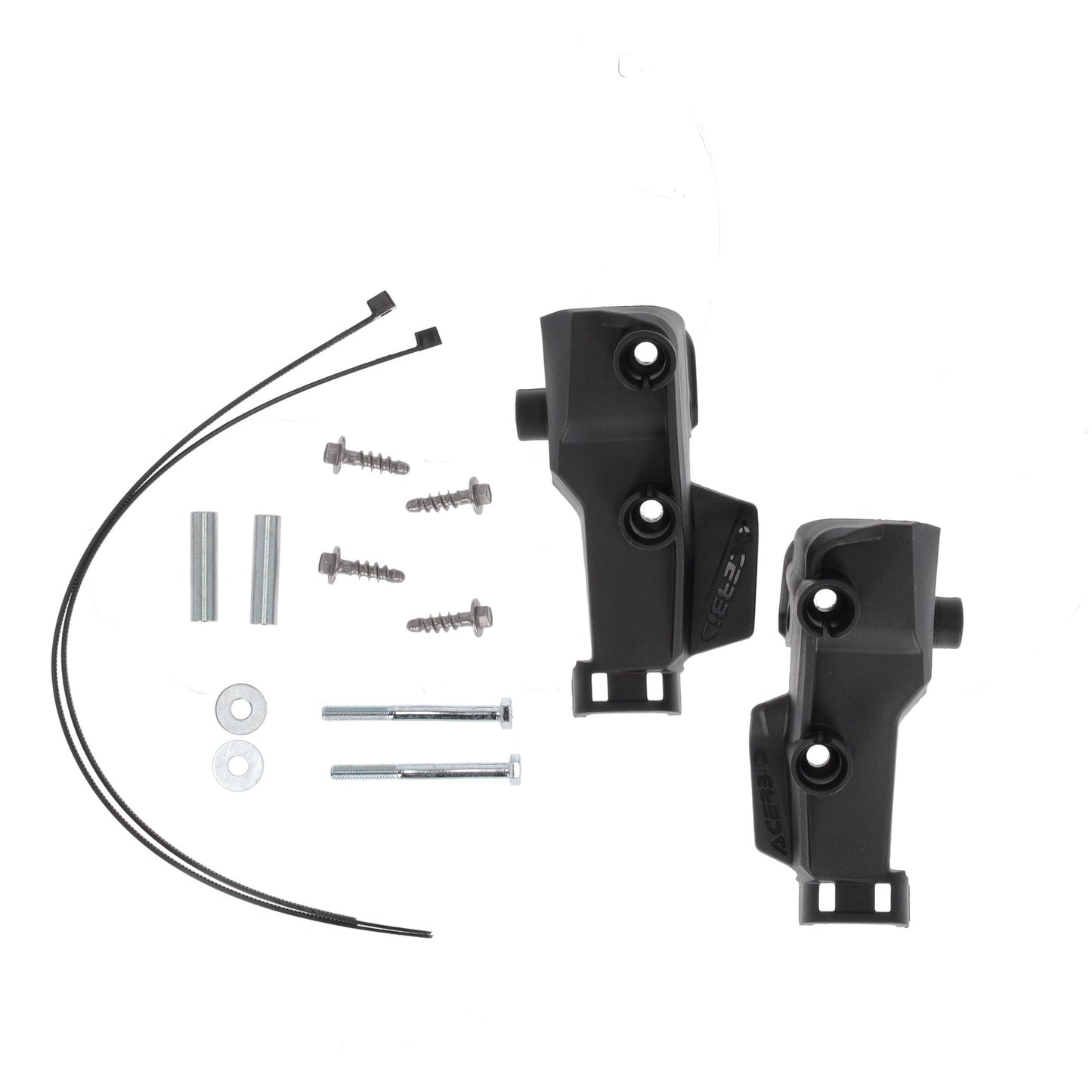 KIT DI MONTAGGIO PARAMANO K-LINEAR GAS GAS ACERBIS NERO