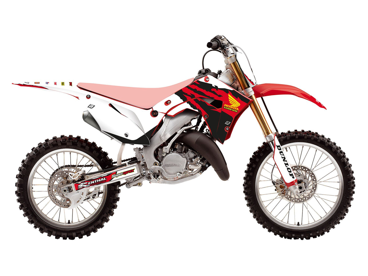 Kit Adesivi Retrò Blackbird Honda CR POLISPORT RESTYLE 2018 2002-2007