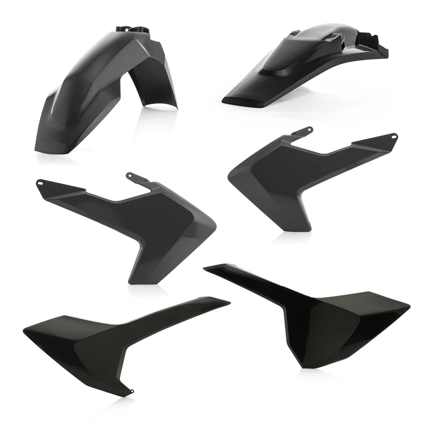 PLASTIC KITS HUSQVARNA TE/FE 2017 ACERBIS NERO
