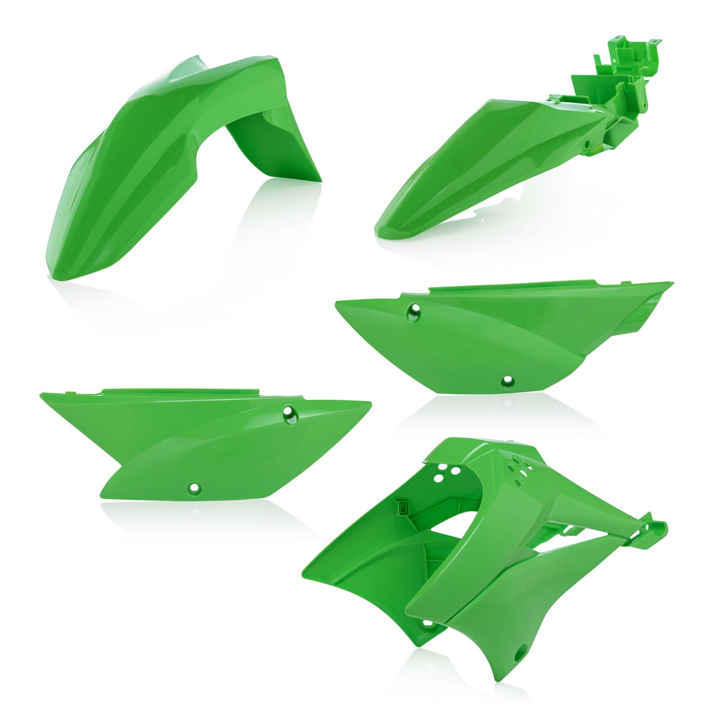 KIT PLASTICHE KAWASAKI KLX110 10 ACERBIS VERDE