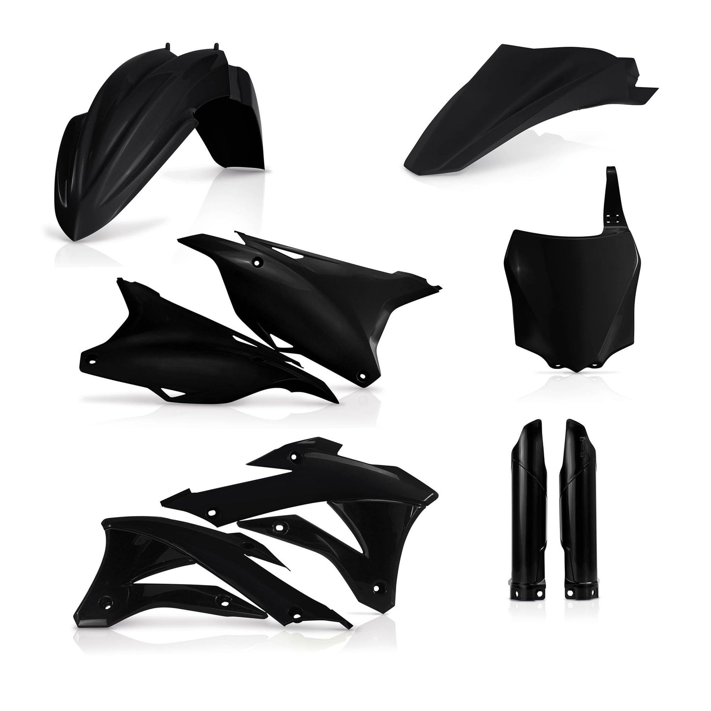 KIT COMPLETO KAWASAKI 85/100 2014 ACERBIS NERO