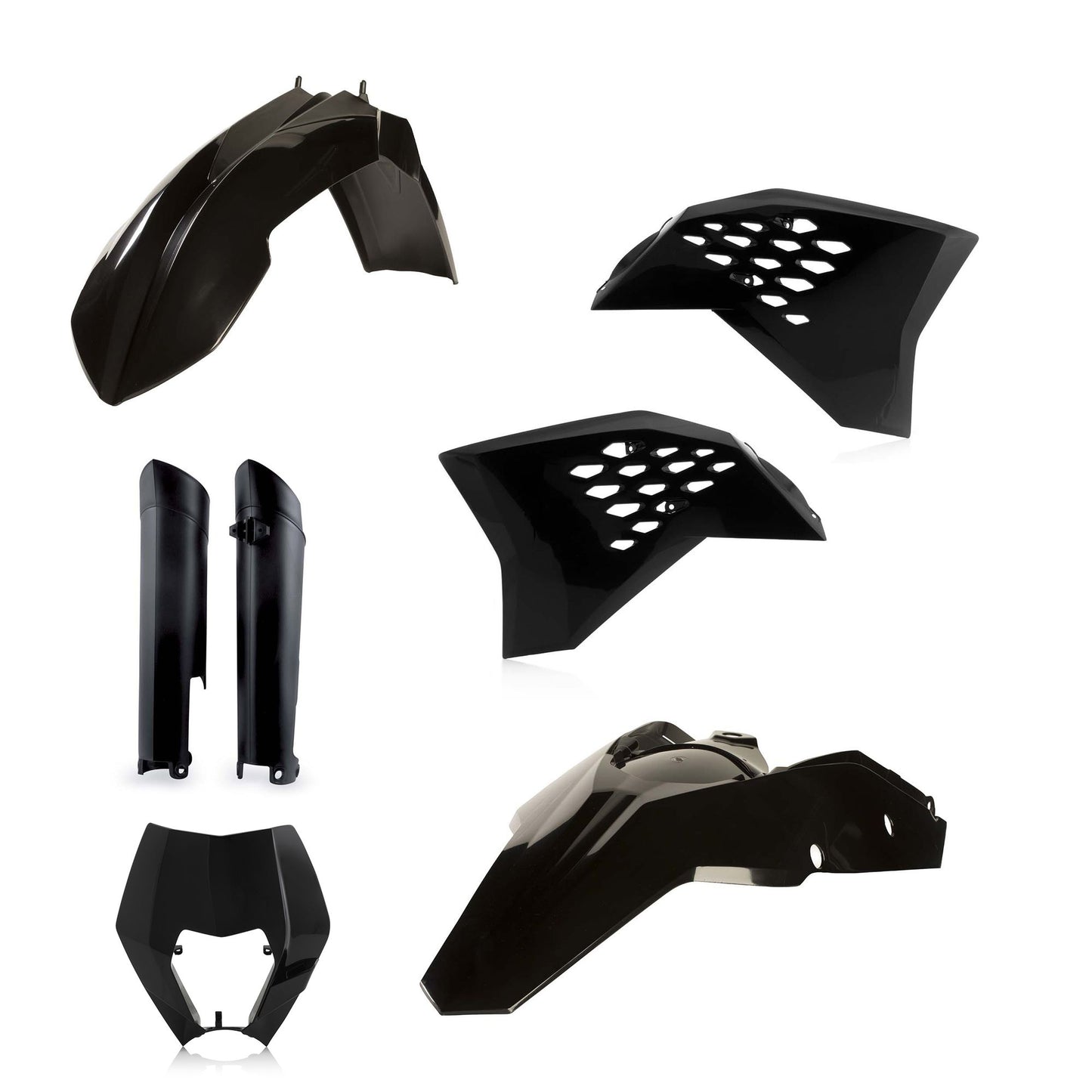 KIT COMPLETO KTM EXC 08-11 ACERBIS NERO