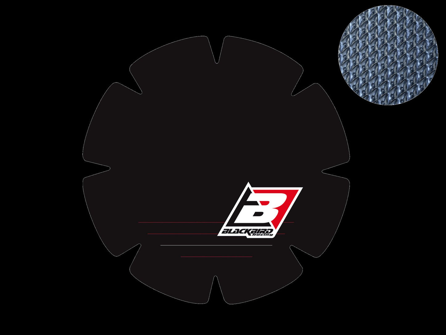 Adesivo Carter Frizione Blackbird Honda CRF 250 2022-2026