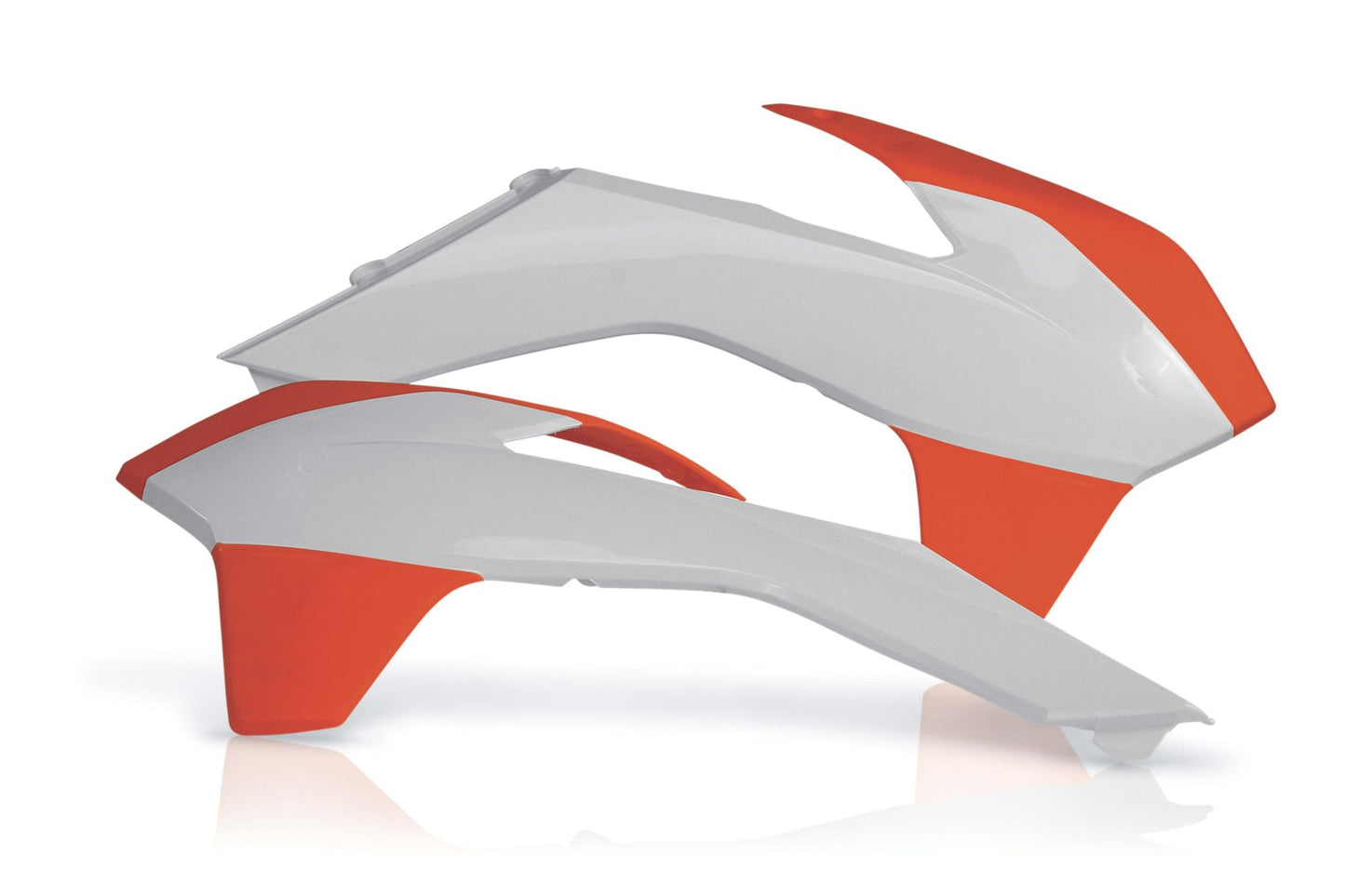 SPOILER LATERALI KTM SX/SXF 2013 ACERBIS ARANCIONE/BIANCO