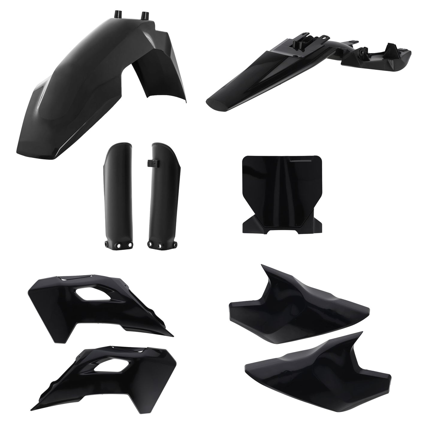 FULLKIT PLASTICA PER HU TC65 24 ACERBIS NERO