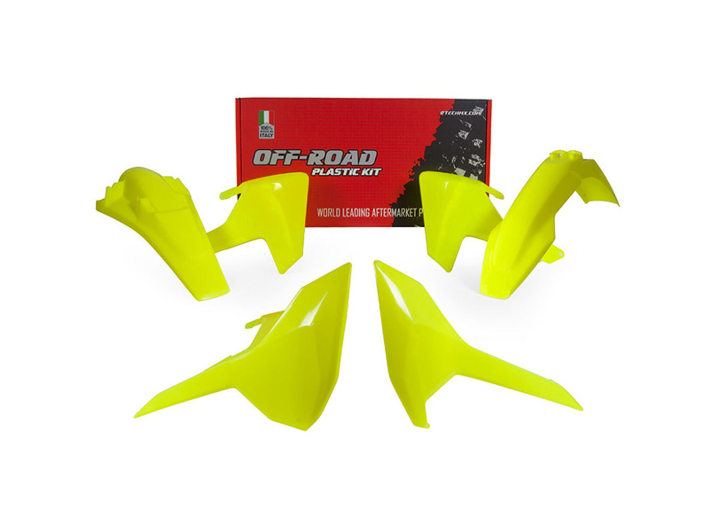 Kit Plastiche Racetech HUSQVARNA 250/300/350/450/501 SENZA TABELLA ANTERIORE 2017-2019 Kit Completo