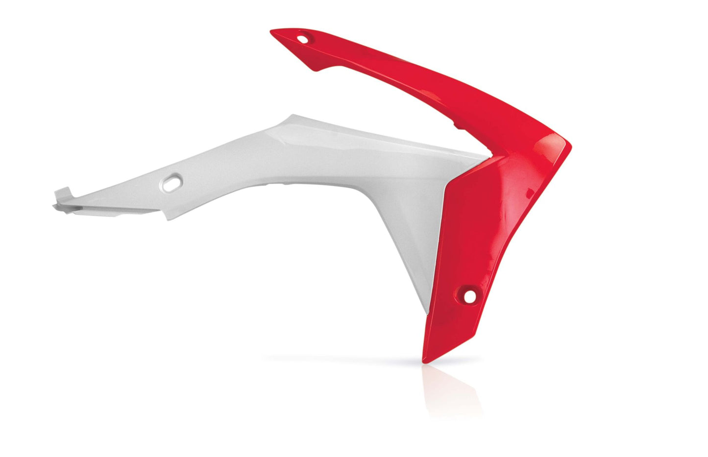 SPOILER RADIATORE HONDA CRF450R 2013 ACERBIS ROSSO/BIANCO