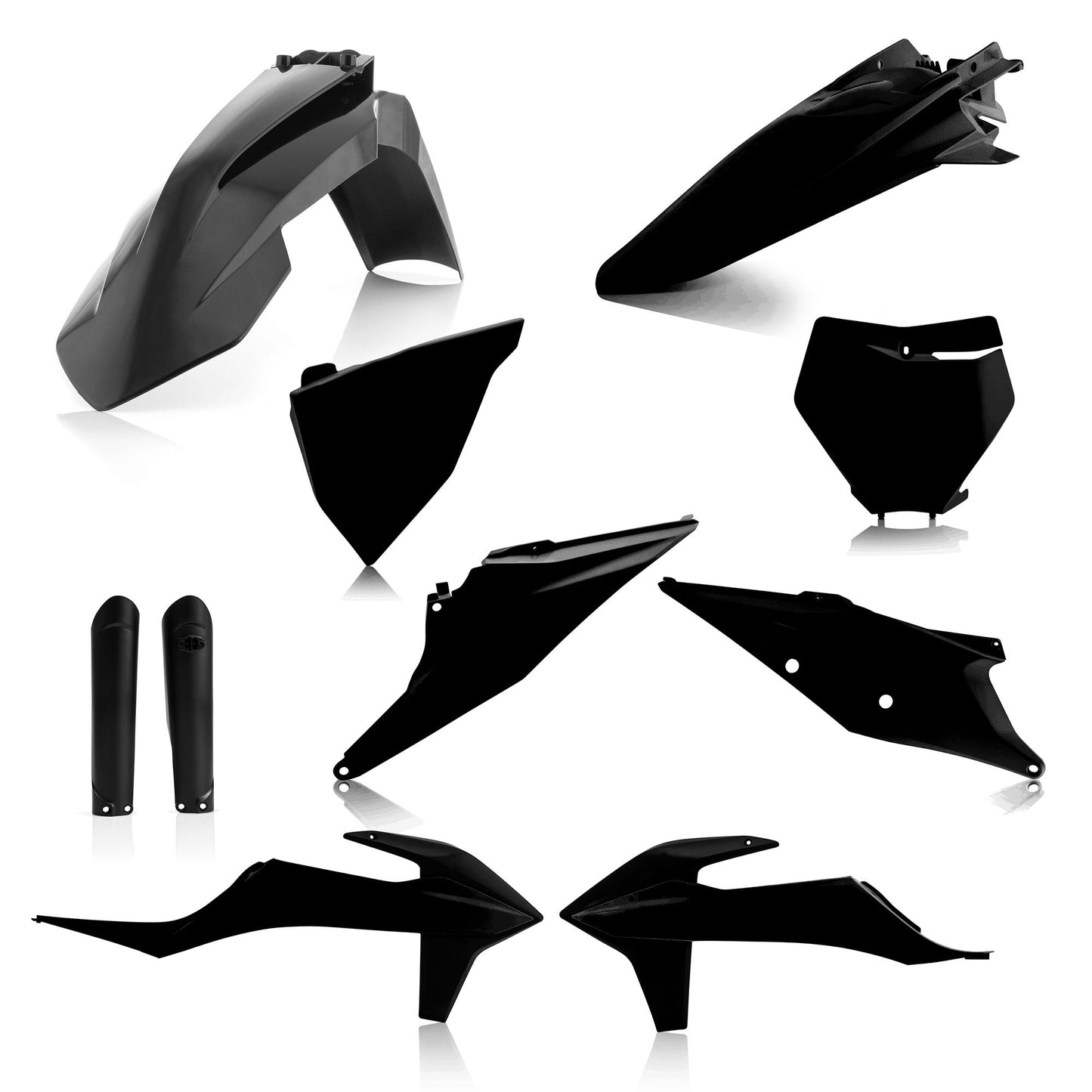 KIT PLASTICHE COMPLETO SX/SXF 2019 ACERBIS NERO