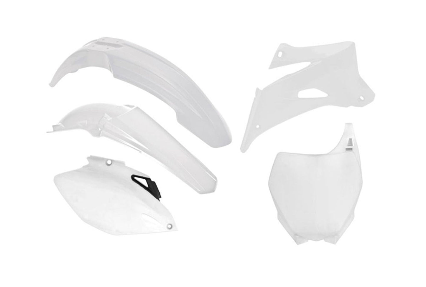 Kit Plastiche Racetech YAMAHA YZ 250/450 2006-2009 Kit Completo Enduro Motocross BIANCO