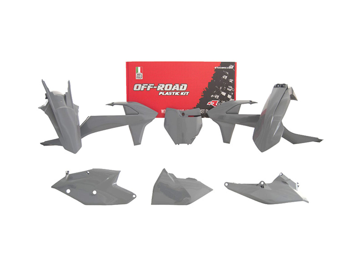 Kit Plastiche Racetech KTM 125/150/250/350/450 SENZA PARASTELI 2016-2018 Kit GRIGIO QUANTUM