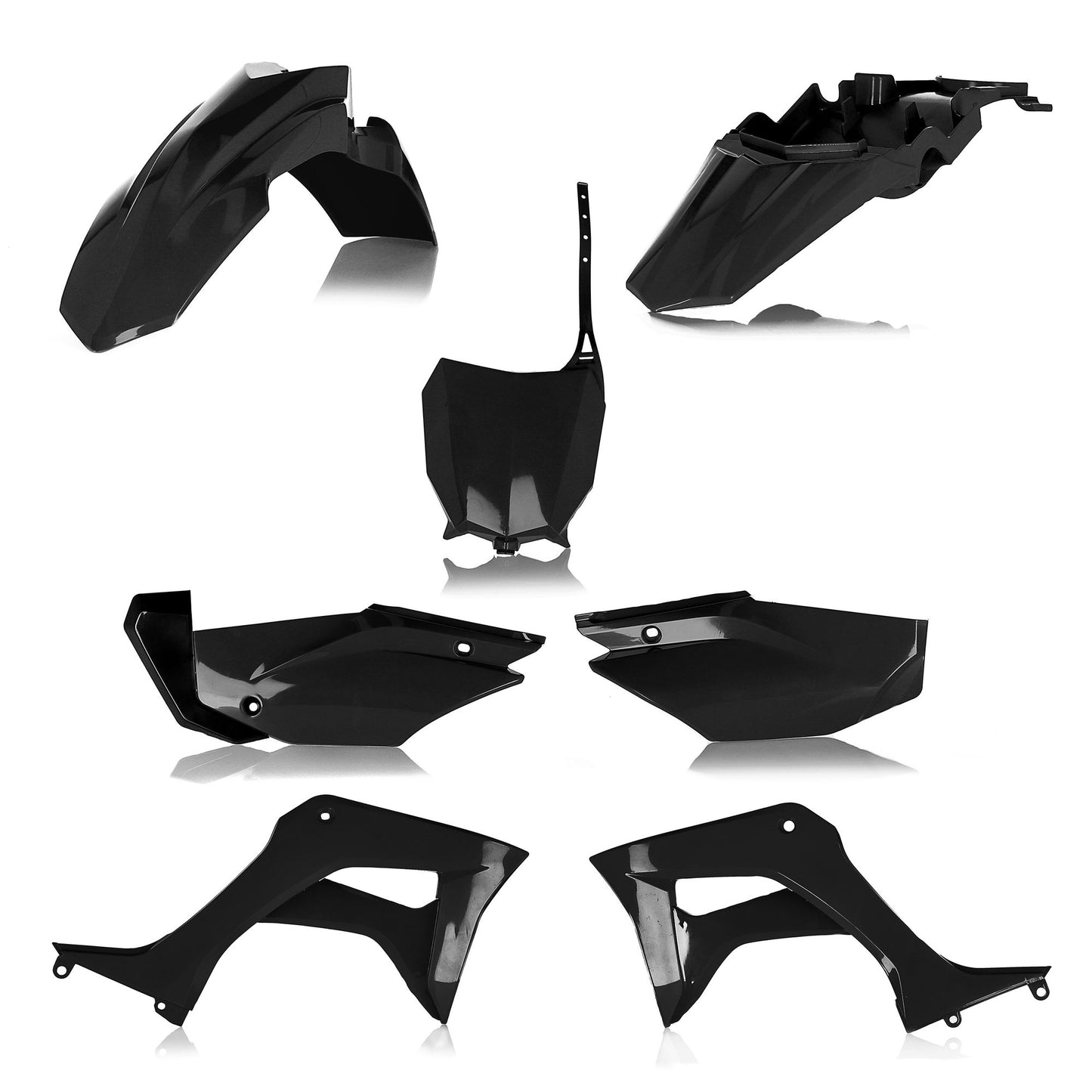 KIT PLASTICHE COMPLETO HONDA CRF110 19 ACERBIS NERO